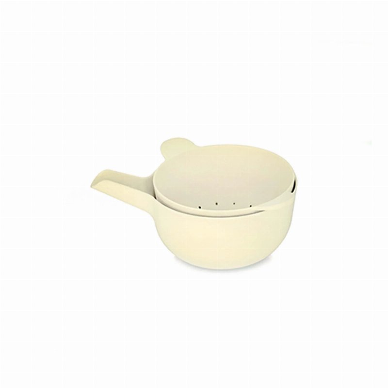 Ekobo Taça + Escorredor Branco