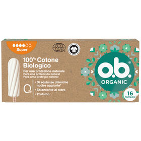 Tampão Digital Organic Super Bio O.b. 16 Un