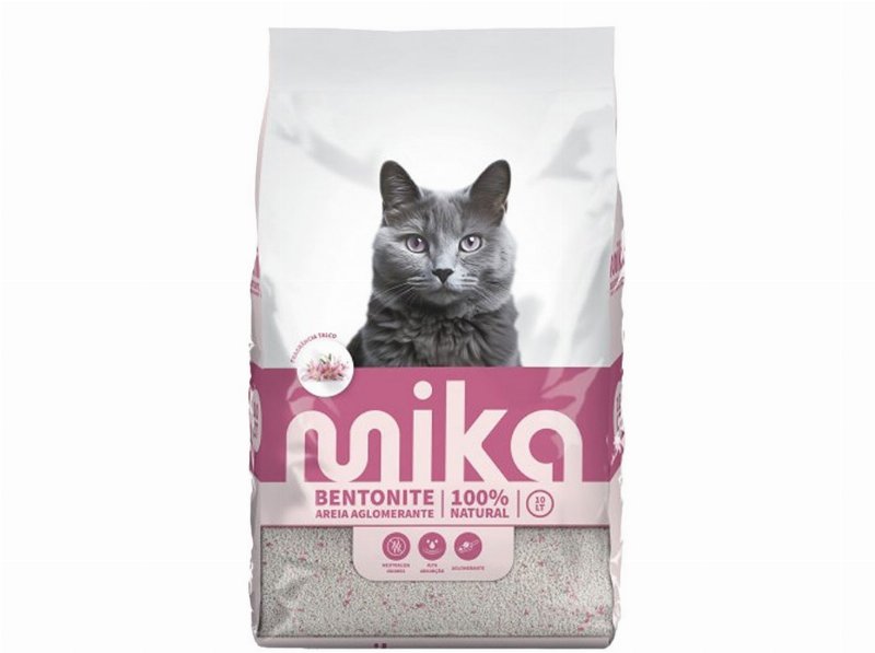 Areia Aglomerante Mika Talco 10 l