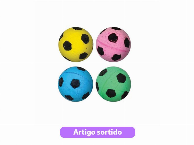 Brinquedo Para Gato Mina & Ted Bola Cores Sortidas