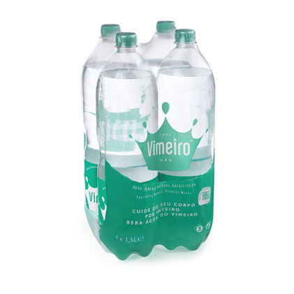 Água Com Gás Pack 4 Vimeiro 4x1.5L