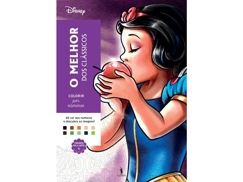 Livro Colorir Por Números - O Melhor Dos Clássicos
