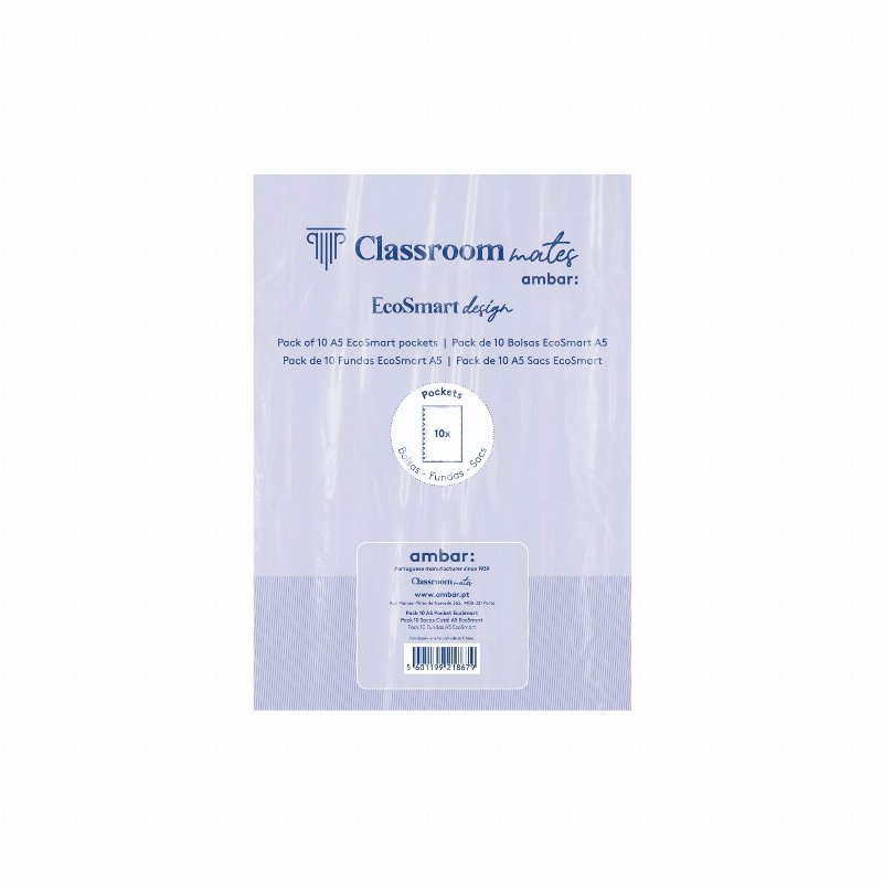 Bolsas Catálogo Para Caderno Ecosmart Ambar A5 10 Unidades