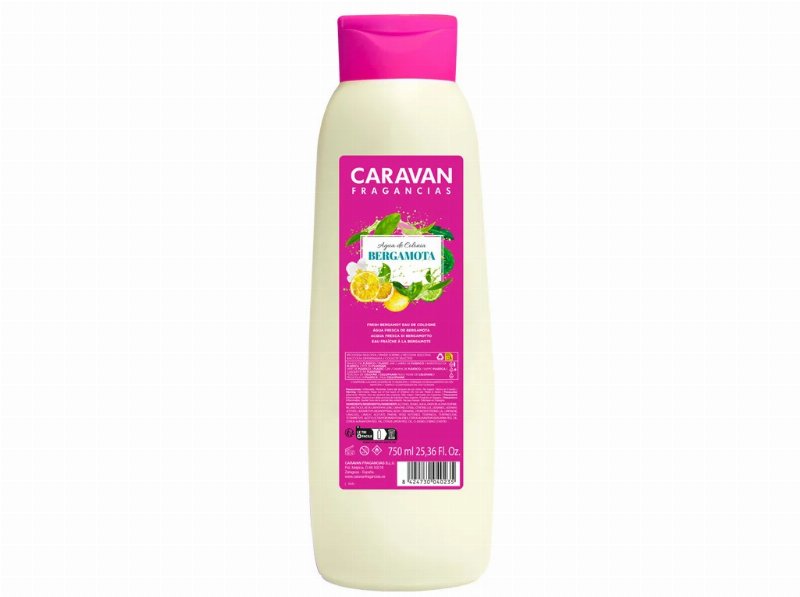 Água De Colónia Caravan Bergamota 750 ml