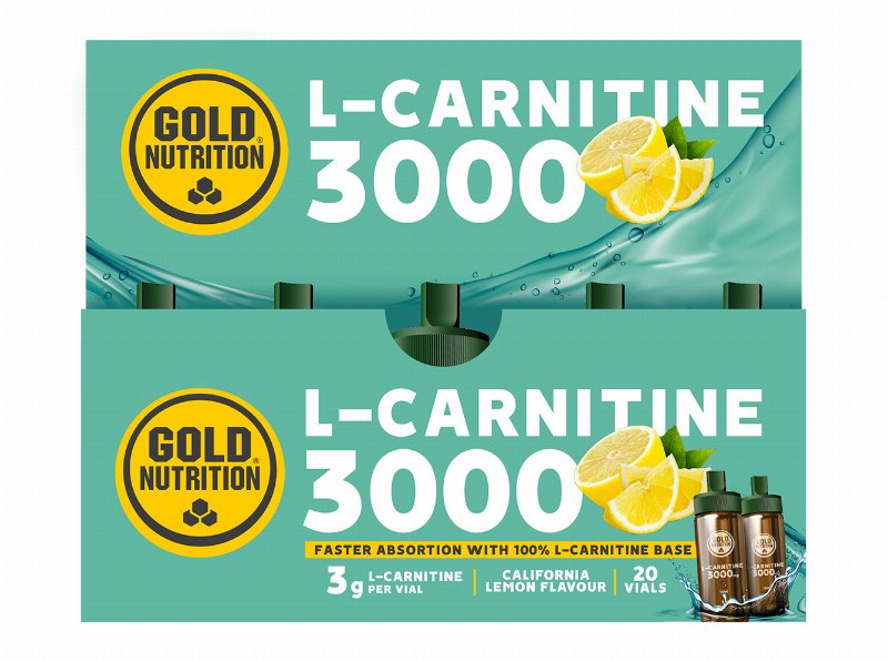 Suplemento Goldnutrition L-Cartinine 3000 Limão 20Un