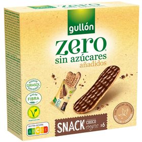 Bolachas Com Cobertura Chocolate Negro Gullón 150 gr (6 Un)