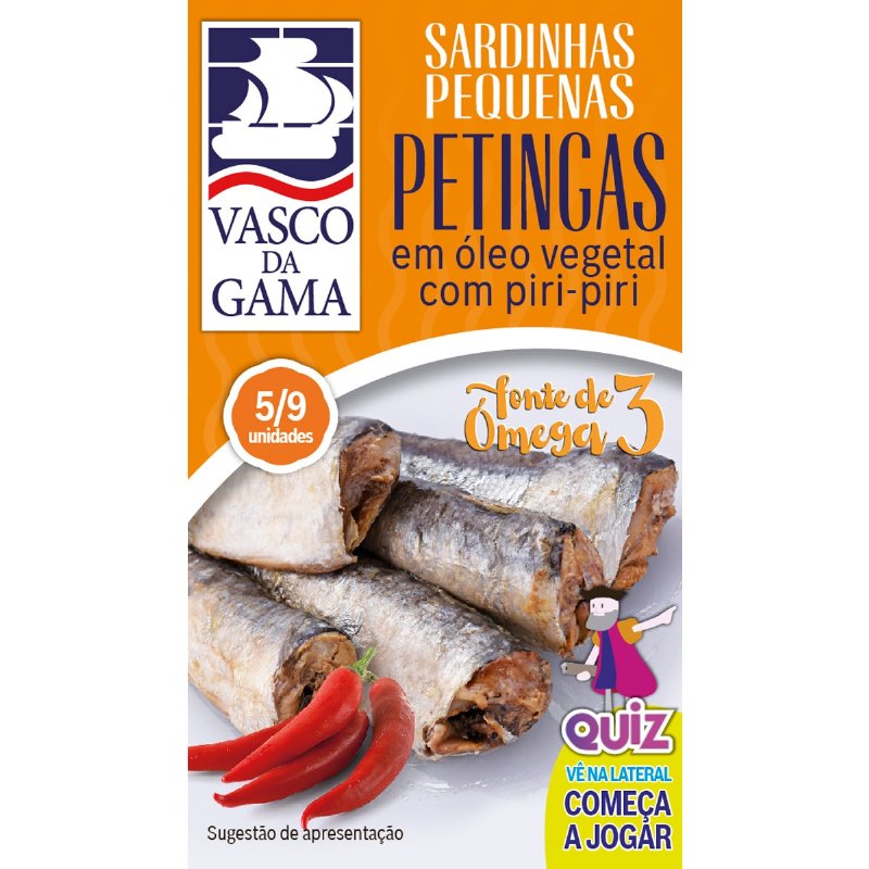 Petinga Em Óleo Picante 90 g