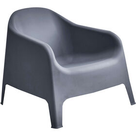 Cadeirão 82X76X71Cm Cinza Nara Kasa