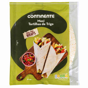 Wrap De Trigo Continente 370 gr