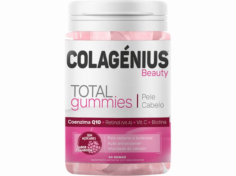 Suplemento Colagenius Beauty Total Gummies 60Gomas