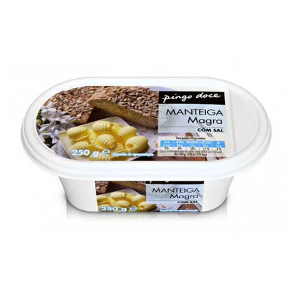 Manteiga Magra Com Sal Pingo Doce 0.25Kg