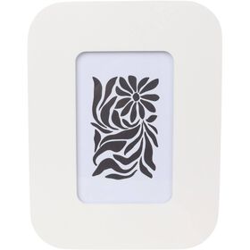 Moldura Larga 10X15Cm Branca Kasa