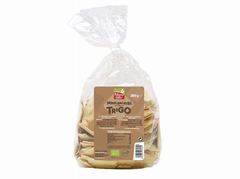 Mini Crackers La Finestra Trigo Bio 250 g