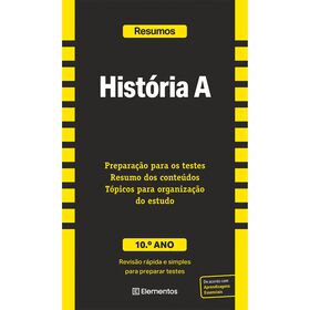 Resumos - História A: 10.º Ano De Elementos