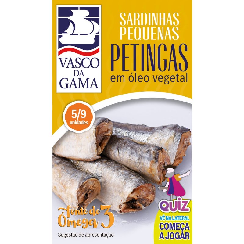 Petinga Em Óleo Vegetal 90 g