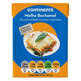 Molho Bechamel Continente 200 ml
