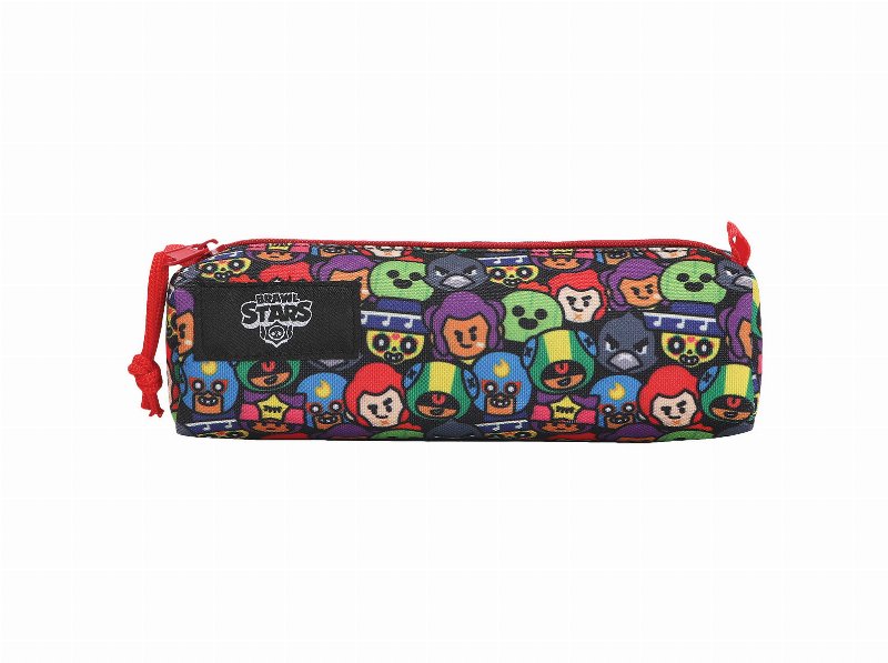 Estojo Cilindrico Brawl Stars 8X21X8Cm