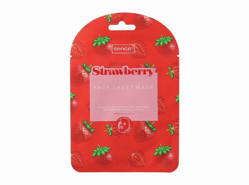 Máscara Facial Sence Collection Strawberry 1 Un
