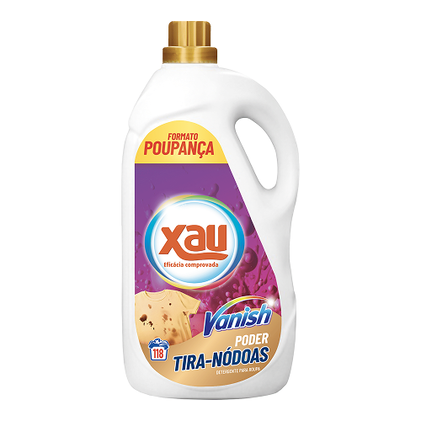 Detergente Máquina Roupa Líquido Tira Nódoas Xau 118Dos
