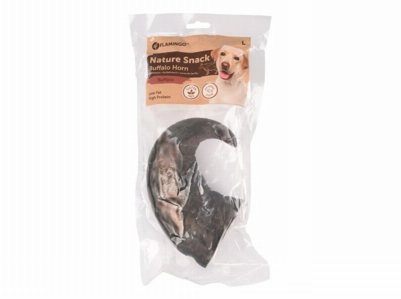 Snack Natural Cão Flamingo Chifre Búfalo Grande