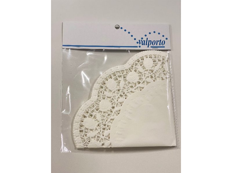 Naperons Papel Valporto Branco 36Cm 6Un