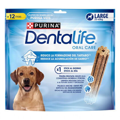 Snack Para Cão Porte Grande Dentalife Purina Dentalife 0.426Kg