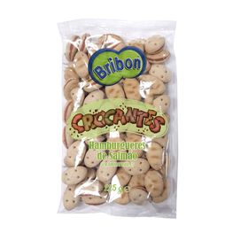 Snack Para Cão Hamburgueres De Salmão Crocantes Bribon 225 g