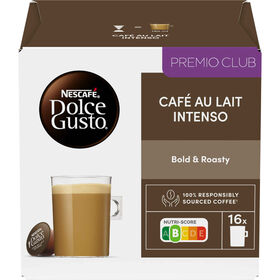 Cápsulas De Café Au Lait Intenso Nescafé Dolce Gusto 16 Un