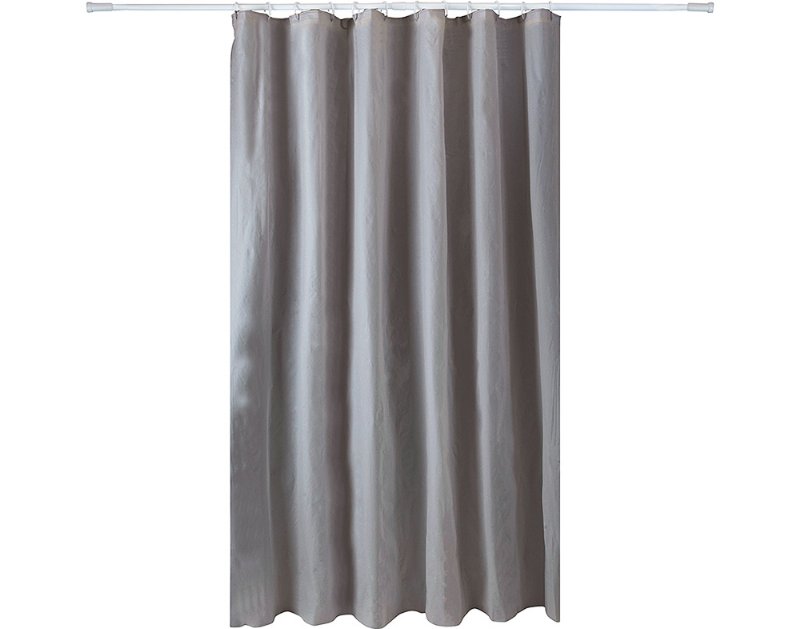 Cortina Para Duche Sem Argolas Actuel Cinzento 180X200Cm