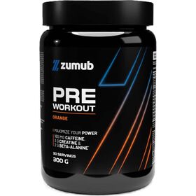 Suplemento Pré Treino De Laranja Zumub 300 gr