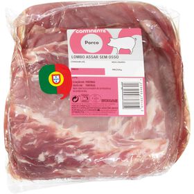 Lombo De Porco Sem Osso Para Assar Continente 2,15 kg (Aprox.)