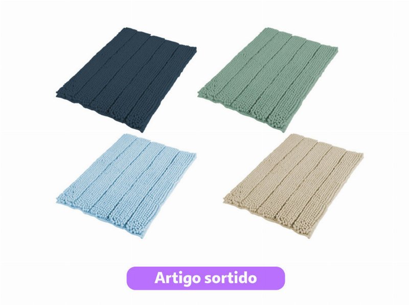Tapete Chenille Actuel 50X80Cm Cores Sortidas