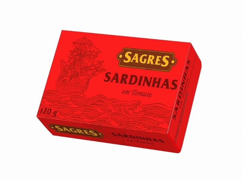 Sardinhas Em Tomate Sagres 120 (84)G