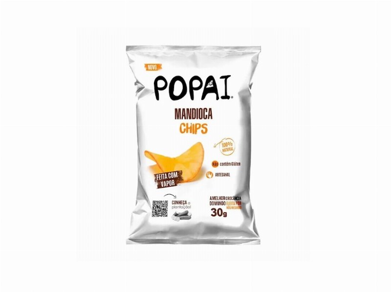 Chips De Mandioca Popai Tradicional 30 g