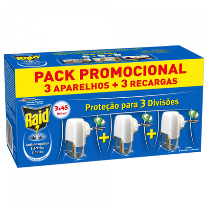 Inseticida Elétrico Raid 1Un