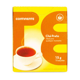 Chá Preto Saquetas Continente 10 Un