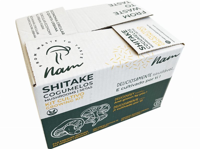 Kit Cultivo Shitake Nam (Economia Circular)