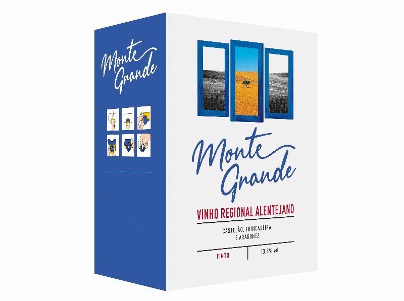 Vinho Tinto Monte Grande Alentejo Bag In Box 3 l