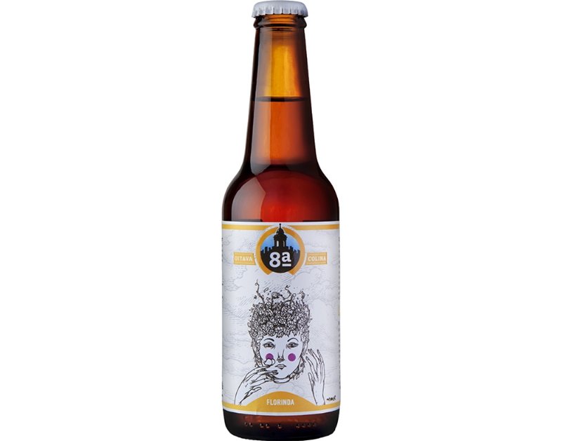 Cerveja 8ª Colina Florinda Lager 0.33 l
