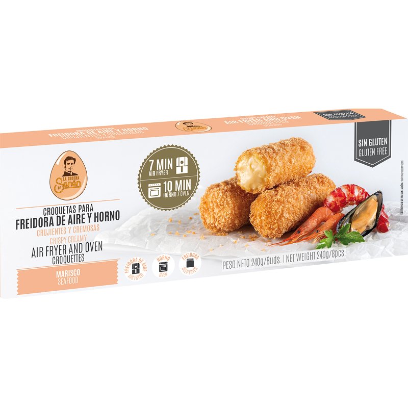 Croquetes De Marisco Para Air Fryer 240 g