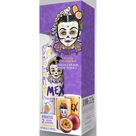 Mex Tequila E Maracujá Licor Com 2 Copos