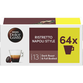 Cápsulas De Café Ristretto Napoli Style Int 13 Nescafé Dolce Gusto 64 Un