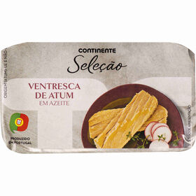 Ventresca De Atum Em Azeite Continente Seleção 120 gr (Peso Escorrido 85 gr)