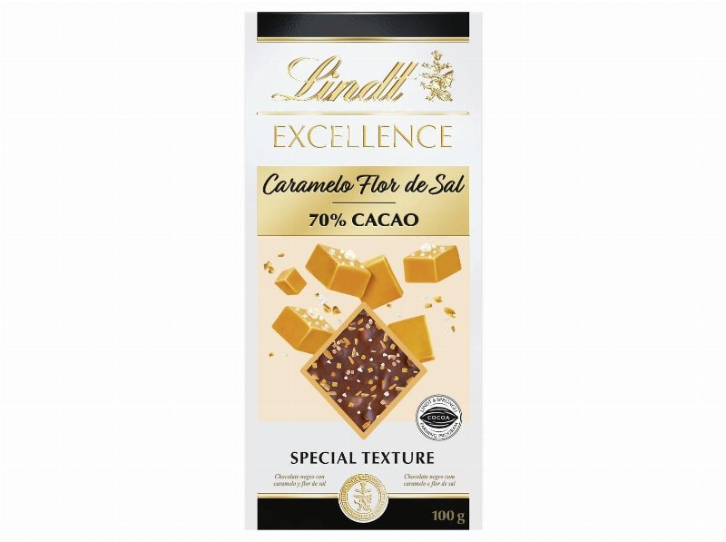 Chocolate Negro Lindt Excellence Caramelo Salgado 100 g