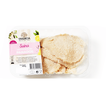 Bifinhos Do Lombo De Porco Panados Nosso Talho 0.4Kg