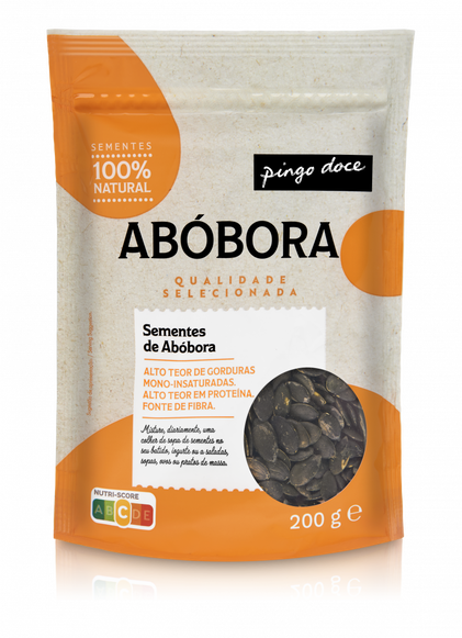 Sementes De Abóbora Pingo Doce 0.2Kg