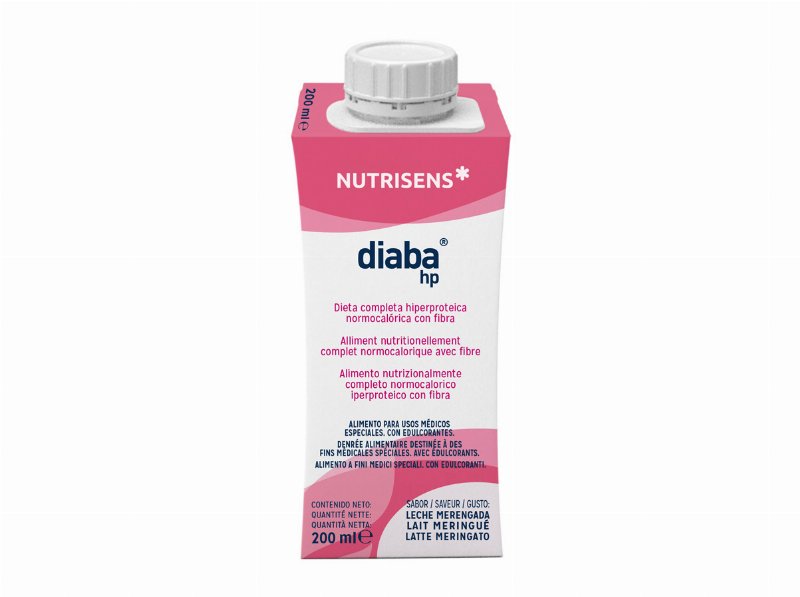 Suplemento Nutrisens Diaba Hp Leit Merengado 200 ml