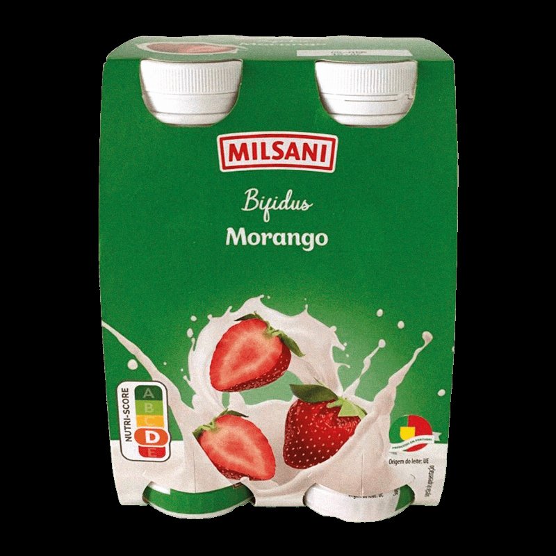 Iogurte Líquido Bífidus De Morango 4 X 170 g
