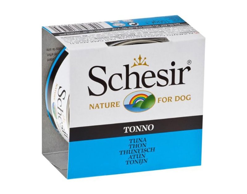 Comida Húmida Para Cão Schesir Lata Com Atum 150 g