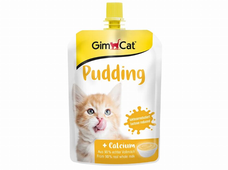 Snack Líquido Para Gato Gimcat Pudim Classic 150 g